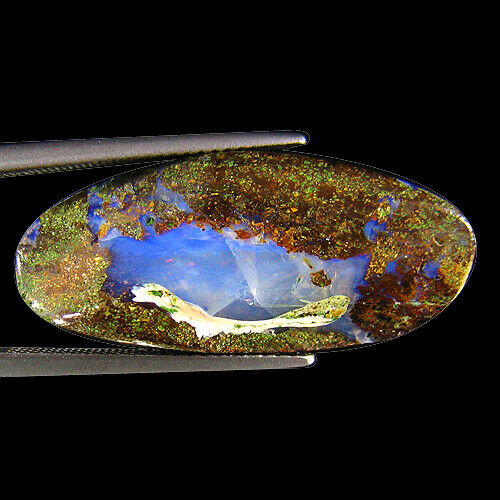 Boulder Opal Kabaşon