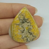 Bumble Bee Jasper Kabaşon