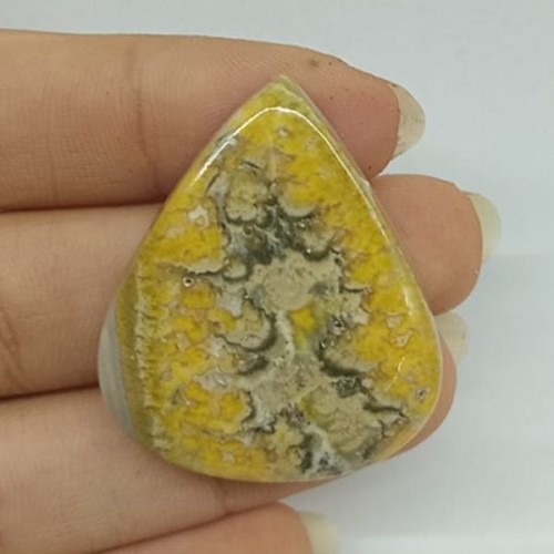 Bumble Bee Jasper Kabaşon