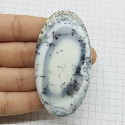 Dendritli Opal Kabaşon