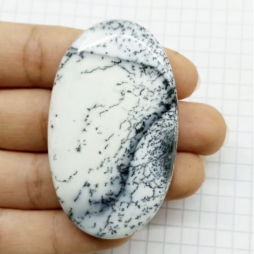 Dendritli Opal Kabaşon