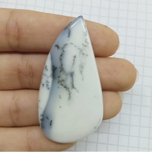 Dendritli Opal Kabaşon