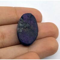 Purpurit Druzy Kabaşon